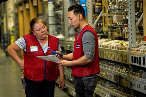 Lowes employee pay - Compare company ratings. Compare management, culture and compensation ratings for Lowe's Home Improvement and The Home Depot. 3.4. Overall Rating. 3.7. Overall Rating. 3.3. Work/life balance. 3.5. 